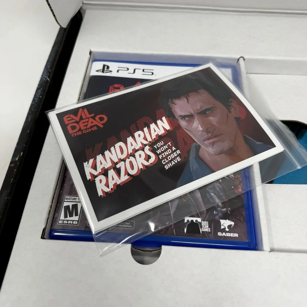 Evil Dead: The Game Collectors Edition PS5 + Bonus Shirt Incomplete